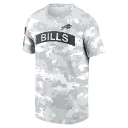 Buffalo Bills Men's 2024 Salute To Service Big & Tall Performance T-Shirt (White)