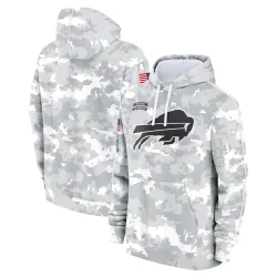 Buffalo Bills Men's 2024 Salute to Service Club Fleece Pullover Hoodie (Arctic Camo)