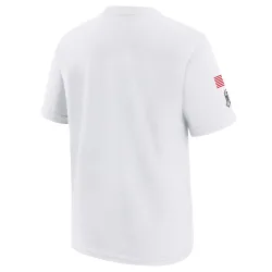 Buffalo Bills Youth 2024 Salute To Service T-Shirt (White)
