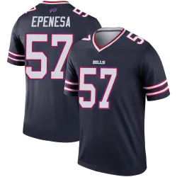 AJ Epenesa Buffalo Bills Legend Youth Inverted Jersey (Navy)