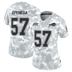 AJ Epenesa Buffalo Bills Limited Women's 2024 Salute to Service Jersey (Arctic Camo)