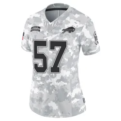 AJ Epenesa Buffalo Bills Limited Women's 2024 Salute to Service Jersey (Arctic Camo)