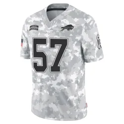 AJ Epenesa Buffalo Bills Limited Youth 2024 Salute to Service Jersey (Arctic Camo)