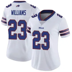 Aaron Williams Buffalo Bills Limited Women's Color Rush Vapor Untouchable Jersey (White)