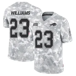 Aaron Williams Buffalo Bills Limited Youth 2024 Salute to Service Jersey (Arctic Camo)