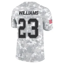 Aaron Williams Buffalo Bills Limited Youth 2024 Salute to Service Jersey (Arctic Camo)
