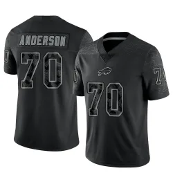 Alec Anderson Buffalo Bills Limited Men's Reflective Jersey (Black)