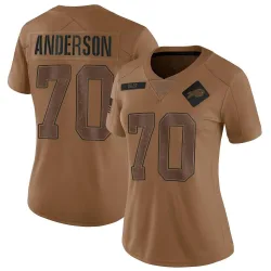 Alec Anderson Buffalo Bills Limited Women's 2023 Salute To Service Jersey (Brown)