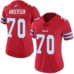 Alec Anderson Buffalo Bills Limited Women's Color Rush Vapor Untouchable Jersey (Red)