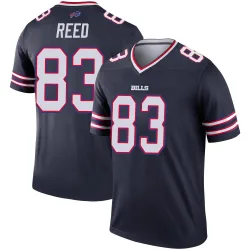 Andre Reed Buffalo Bills Legend Men's Inverted Jersey (Navy)