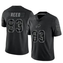 Andre Reed Buffalo Bills Limited Men's Reflective Jersey (Black)