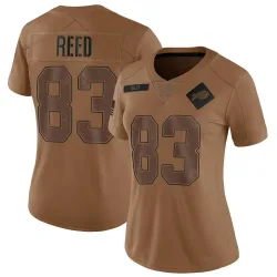 Andre Reed Buffalo Bills Limited Women's 2023 Salute To Service Jersey (Brown)