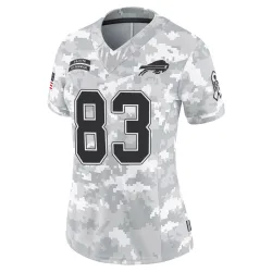 Andre Reed Buffalo Bills Limited Women's 2024 Salute to Service Jersey (Arctic Camo)