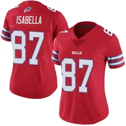 Andy Isabella Buffalo Bills Limited Women's Color Rush Vapor Untouchable Jersey (Red)