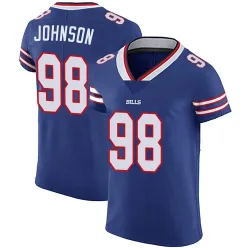 Austin Johnson Buffalo Bills Elite Men's Team Color Vapor Untouchable Jersey (Royal Blue)