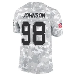 Austin Johnson Buffalo Bills Limited Men's 2024 Salute to Service Jersey (Arctic Camo)