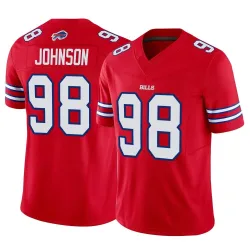 Austin Johnson Buffalo Bills Limited Men's Vapor F.U.S.E. Jersey (Red)