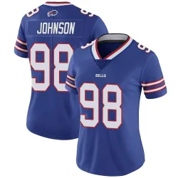 Austin Johnson Buffalo Bills Limited Women's Team Color Vapor Untouchable Jersey (Royal)