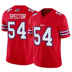 Baylon Spector Buffalo Bills Limited Men's Vapor F.U.S.E. Jersey (Red)