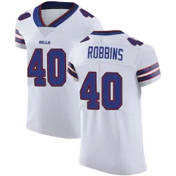 Brad Robbins Buffalo Bills Elite Men's Vapor Untouchable Jersey (White)