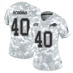 Brad Robbins Buffalo Bills Limited Women's 2024 Salute to Service Jersey (Arctic Camo)