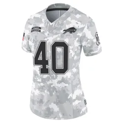 Brad Robbins Buffalo Bills Limited Women's 2024 Salute to Service Jersey (Arctic Camo)