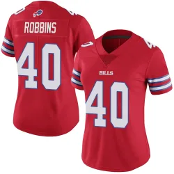 Brad Robbins Buffalo Bills Limited Women's Color Rush Vapor Untouchable Jersey (Red)