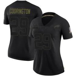Brandon Codrington Buffalo Bills Limited Women's 2020 Salute To Service Jersey (Black)