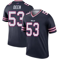 Branson Deen Buffalo Bills Legend Youth Inverted Jersey (Navy)