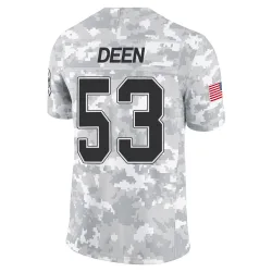 Branson Deen Buffalo Bills Limited Youth 2024 Salute to Service Jersey (Arctic Camo)