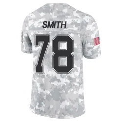 Bruce Smith Buffalo Bills Limited Men's 2024 Salute to Service Jersey (Arctic Camo)