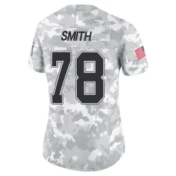 Bruce Smith Buffalo Bills Limited Women's 2024 Salute to Service Jersey (Arctic Camo)