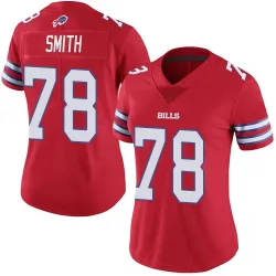 Bruce Smith Buffalo Bills Limited Women's Color Rush Vapor Untouchable Jersey (Red)