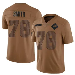 Bruce Smith Buffalo Bills Limited Youth 2023 Salute To Service Jersey (Brown)