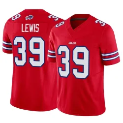 Cam Lewis Buffalo Bills Limited Men's Vapor F.U.S.E. Jersey (Red)