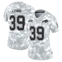 Cam Lewis Buffalo Bills Limited Women's 2024 Salute to Service Jersey (Arctic Camo)