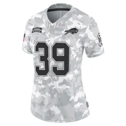 Cam Lewis Buffalo Bills Limited Women's 2024 Salute to Service Jersey (Arctic Camo)