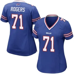 Casey Rogers Buffalo Bills Game Women's Team Color Jersey (Royal Blue)