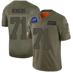 Casey Rogers Buffalo Bills Limited Men's 2019 Salute to Service Jersey (Camo)