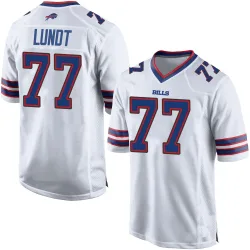 Chase Lundt Buffalo Bills Game Men's Jersey (White)