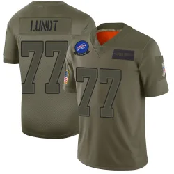 Chase Lundt Buffalo Bills Limited Men's 2019 Salute to Service Jersey (Camo)