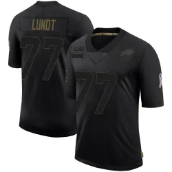 Chase Lundt Buffalo Bills Limited Men's 2020 Salute To Service Jersey (Black)