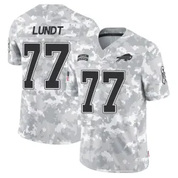 Chase Lundt Buffalo Bills Limited Men's 2024 Salute to Service Jersey (Arctic Camo)