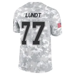 Chase Lundt Buffalo Bills Limited Men's 2024 Salute to Service Jersey (Arctic Camo)