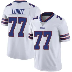 Chase Lundt Buffalo Bills Limited Men's Color Rush Vapor Untouchable Jersey (White)