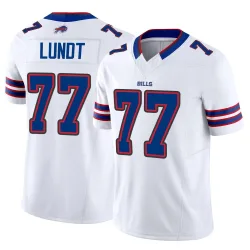 Chase Lundt Buffalo Bills Limited Men's Vapor F.U.S.E. Jersey (White)