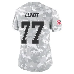 Chase Lundt Buffalo Bills Limited Women's 2024 Salute to Service Jersey (Arctic Camo)
