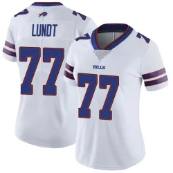 Chase Lundt Buffalo Bills Limited Women's Color Rush Vapor Untouchable Jersey (White)