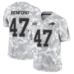 Christian Benford Buffalo Bills Limited Men's 2024 Salute to Service Jersey (Arctic Camo)