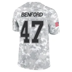 Christian Benford Buffalo Bills Limited Men's 2024 Salute to Service Jersey (Arctic Camo)